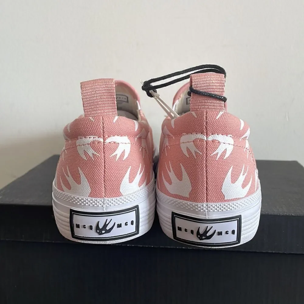 McQ by Alexander McQueen Swallow Sneaker Light Pink EU 39/US Women Size 9